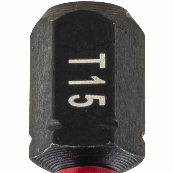 Bit, slagtip, skruemaskine bits, magnetisk, Torx, krydsbit, TX15, 25 mm