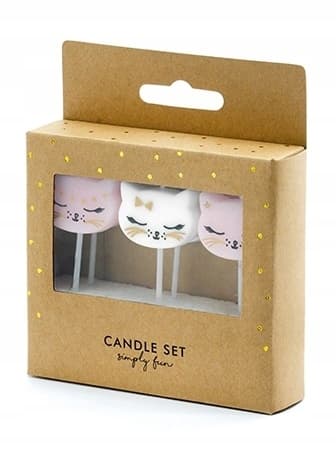 Killingfødselsdagslys, mix, 2 cm (1 pakke/6 stk.)