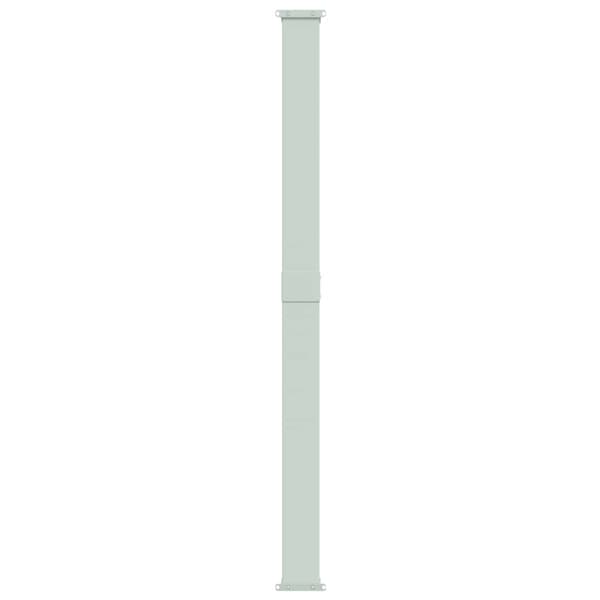 vidaXL Utfällbar sidomarkis för uteplats 200x600 cm grå
