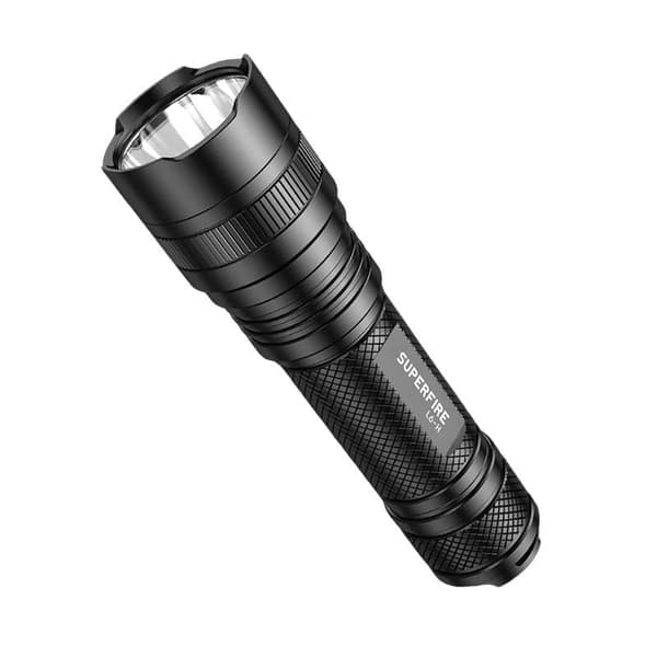 Superfire L6-H lommelygte, 750 lm, USB-C