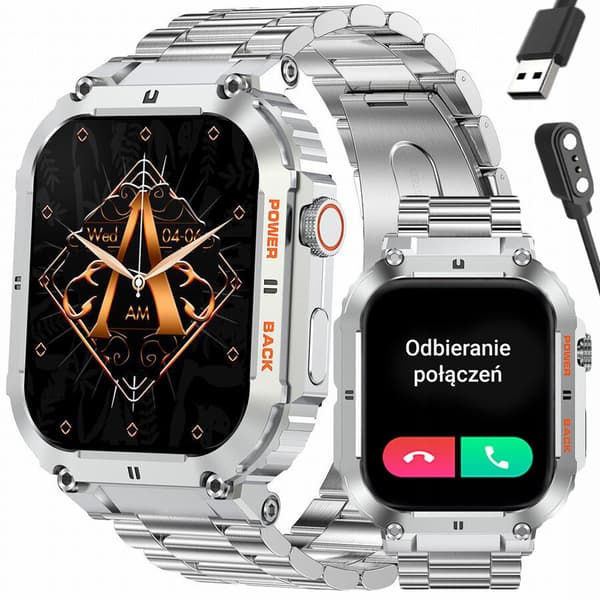 GRAVITY GT6-7 HERRE SMARTWATCH - OPKALD, SØVNMONITOR (sg020g)