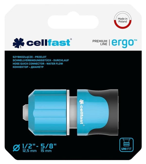 Lynkobling - ERGO™ 1/2" - 5/8" CellFast