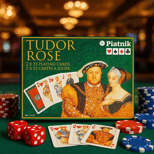 PIATNIK LUX TUDOR ROSE Spelkort