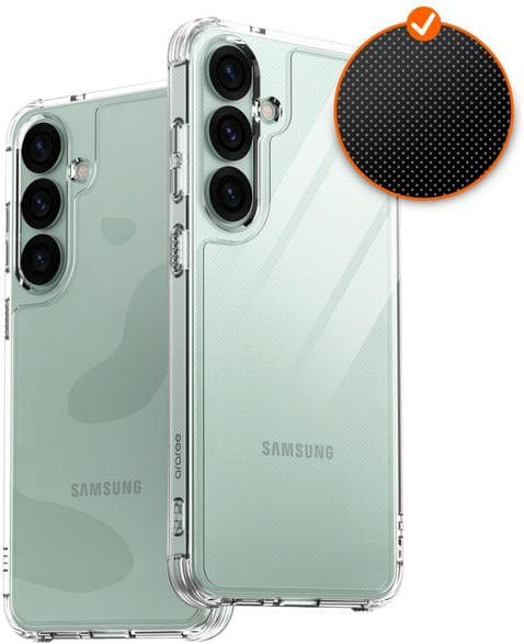 ARAREE Flexibelt bakskal till Samsung Galaxy S25 Plus Transparent