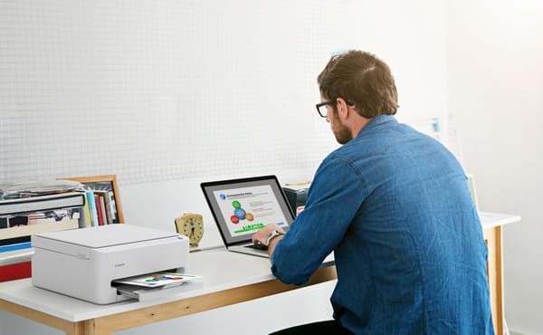 Multifunktionelt apparat CANON Pixma TS4150i Hvid