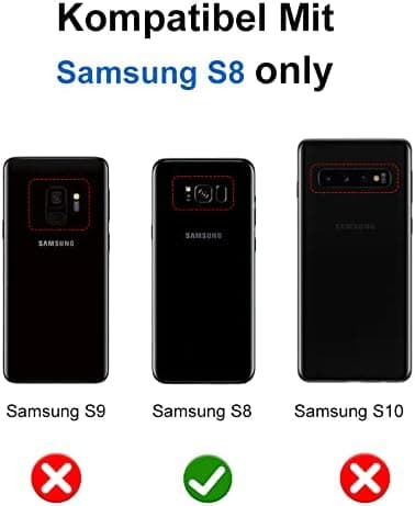 COVER TIL SAMSUNG GALAXY S8 SOLID OG HOLDBAR SILIKONE BAGSIDER