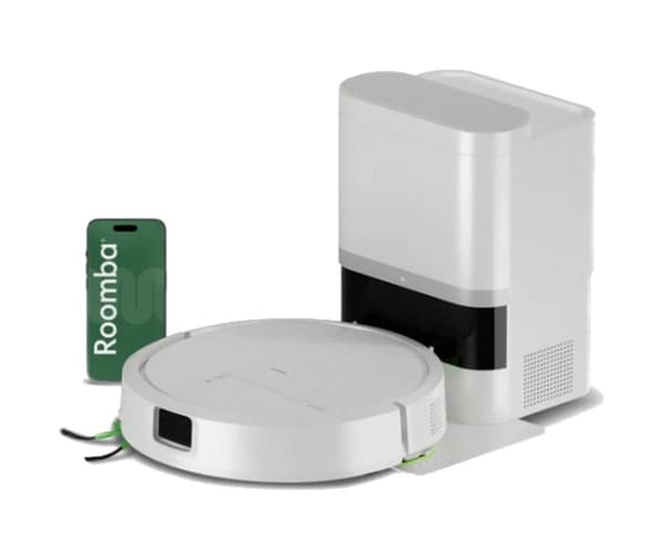 IROBOT Roomba 115 Combo - Robotimoppi ja imuri + AutoEmpty-latausasema Valkoinen