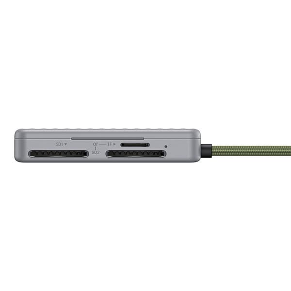Ugreen CM868 USB-C-kortläsare, 2xSD 1xTF 170MB/s (Grå)