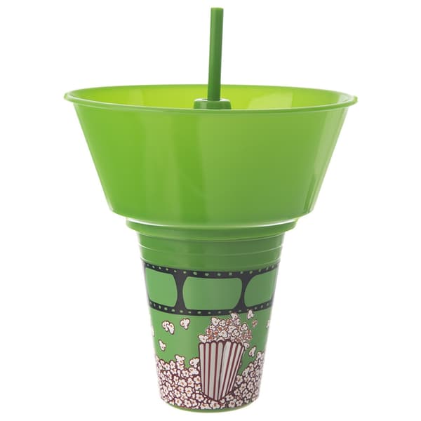 Vihreä muki ja malja popcornia varten 500 ml
