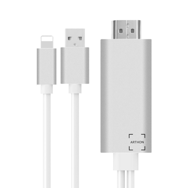 Lightning till HDMI-adapterkabel för skärmavbild