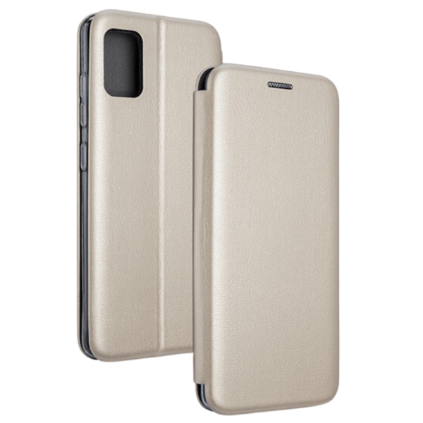 Beline Magnetisk Bogetui Samsung A02sA025 Guld/Guld