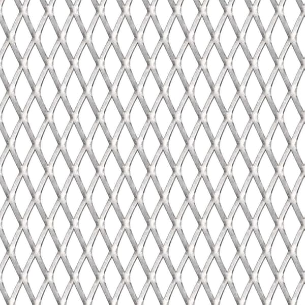 vidaXL rustfrit stålnethegn 100x85 cm, 20x10x2 mm