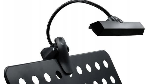 MUSIC MATE MM-A85 PureLight Sort LED Nodestativlampe