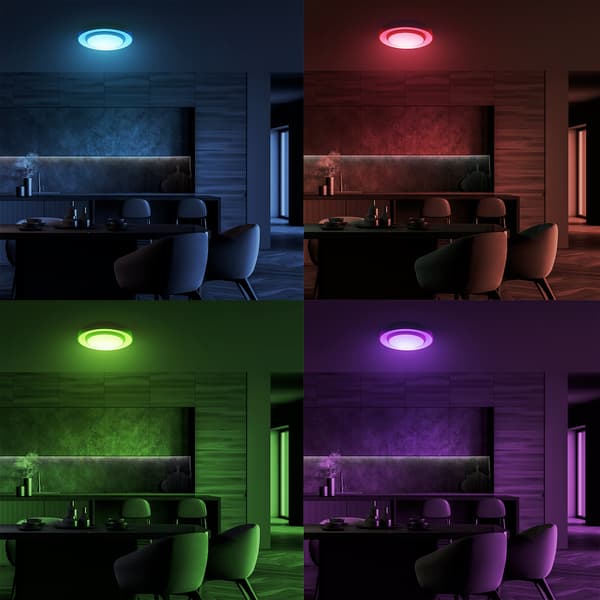 NAOMI LED LOFTSLAMPE SORT MILAGRO ML6406