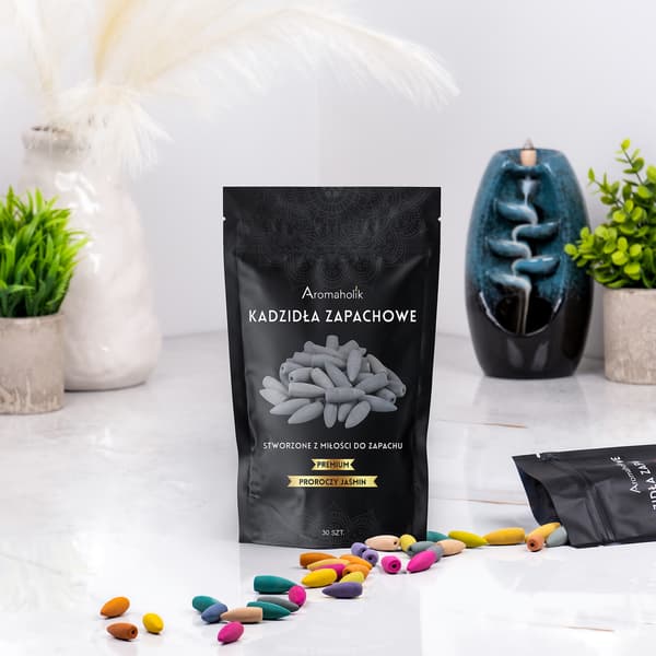 Jasmine Backflow rökelsekottar jasmin profetisk 30 st