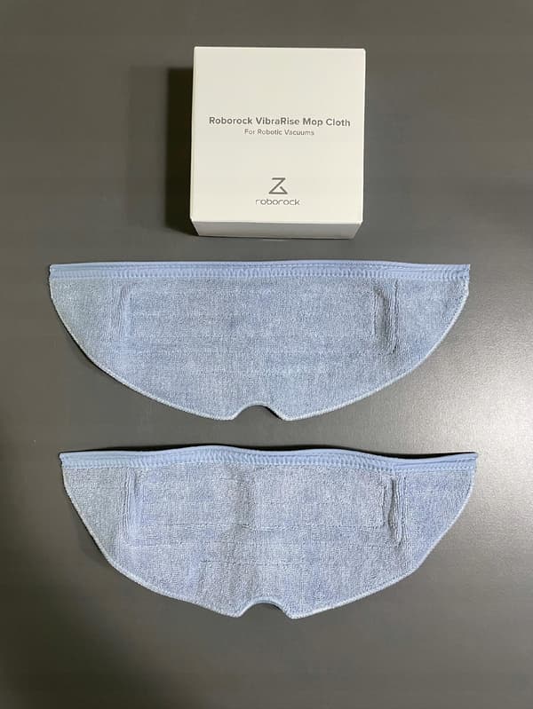 2 x Mop overtræk klude mikrofiber VibraRise Roborock S7 ORIGINAL