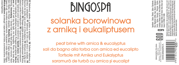 BINGOSPA torvlake med arnika och eukalyptus
