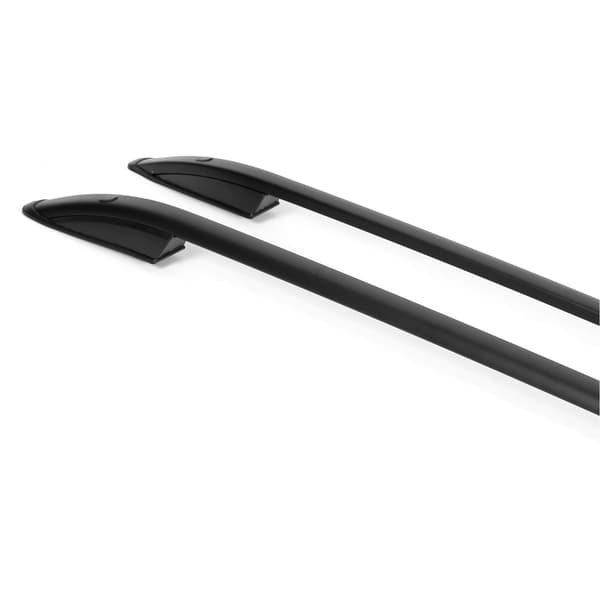 Kattotelineet RENAULT KANGOO II 2008-2022 L1 LYHYT MUSTA Solid Durable