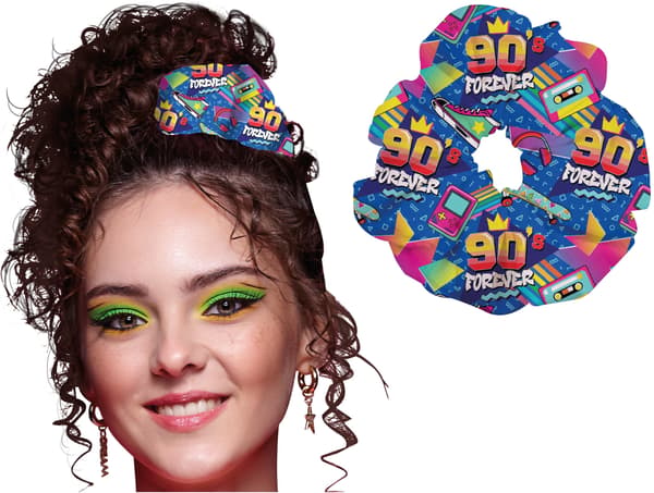 90'er Disco Scrunchie