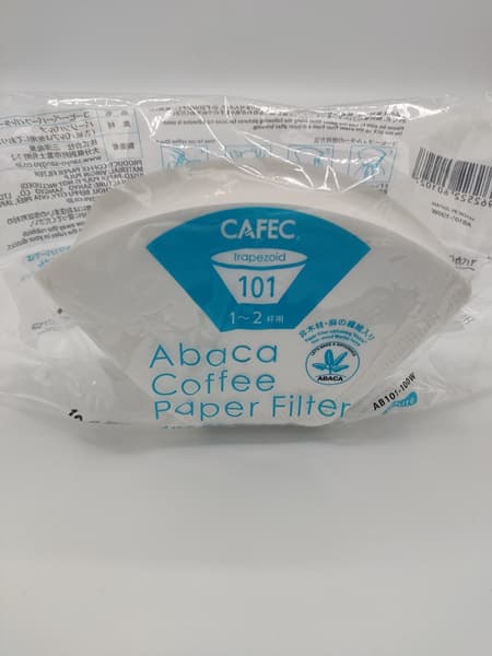 Filter CAFEC trapez Abaca 101 kopp1-2 100st AB-101/100W