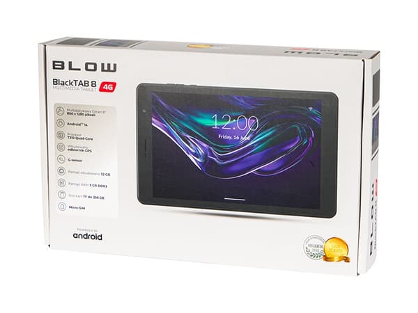 BLOW-TABLETTI BLOW BLACKTAB8 3/32 Gt 4G LTE IPS