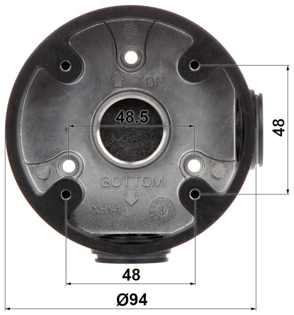 TAKFÄSTE FÖR DAHUA PFA13A-E-BLACK BALL-KAMEROR
