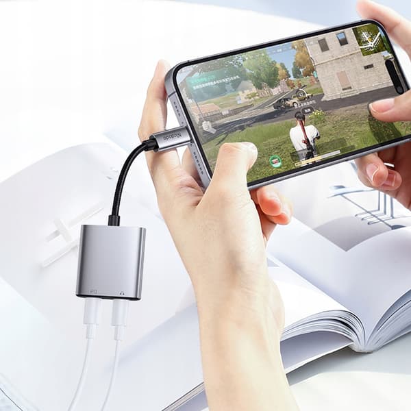 MCDODO 2X LIGHTNING-ADAPTERKABEL FÖR IPHONE X 11 12 13 14 PRO