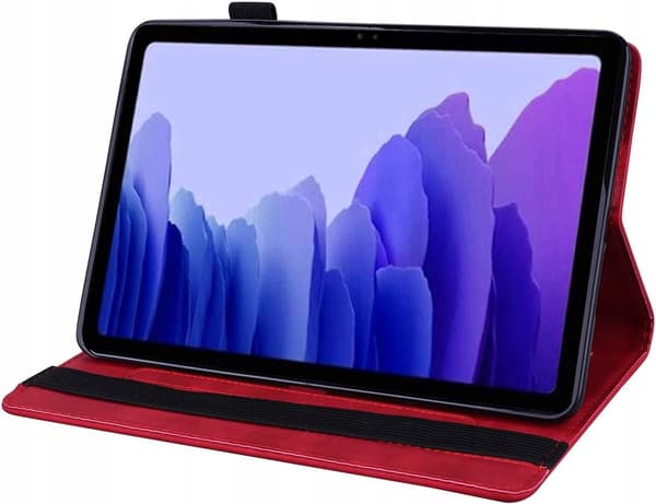 RØDT LUKKET ETUI TIL SAMSUNG GALAXY TAB A7 10.4'