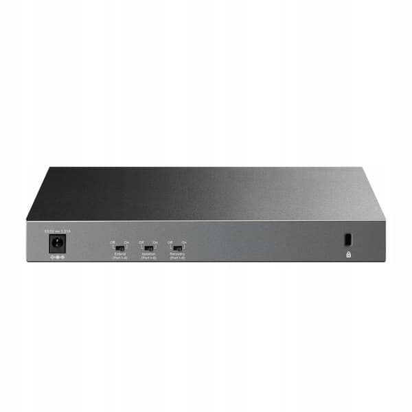 TP-LINK LS1210GP netværksswitch, 9 RJ-45 porte, PoE, sort