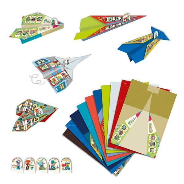 Origami Flygplan Konstkit, Djeco