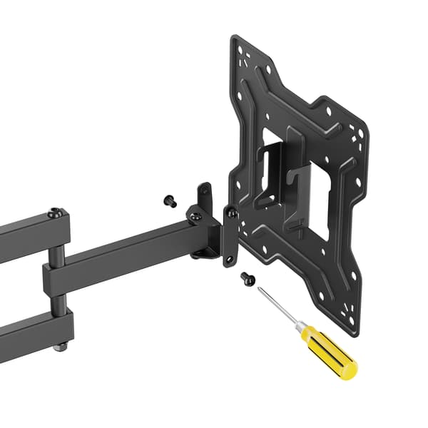 TV-beslag 23-55 tommer sort LDA41-223 justerbar Cabletech