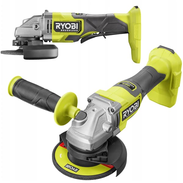 RYOBI Børsteløs vinkelsliber 18V RAG18BL-0