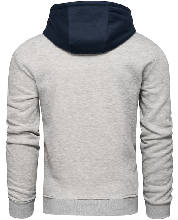 Herr marinblå hoodie Recea M