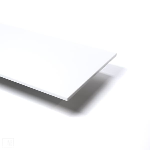 UNIVERSAL LÅS BORDPLADE 80,3X46,2 CM HVID