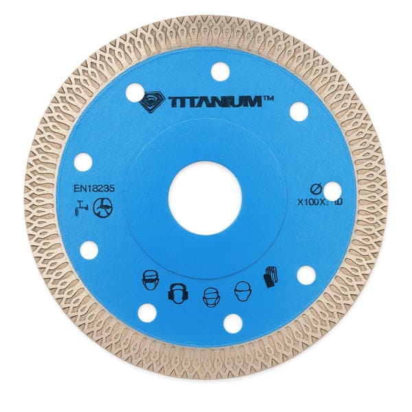 Timanttilevy keraamisille laatoille 125 mm TITANIUM PRO
