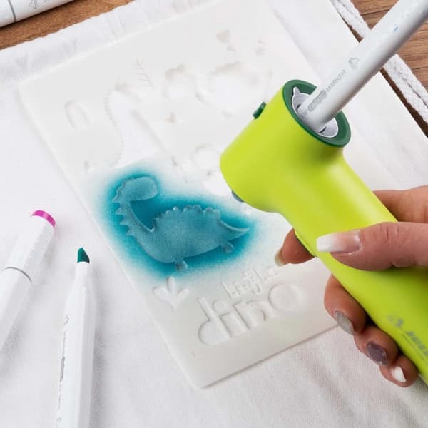 Airbrush Textile - luova kangassetti