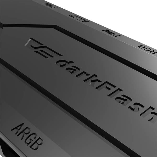 Darkflash RC2 RGB PWM datorfläktkontroller/modul (svart)