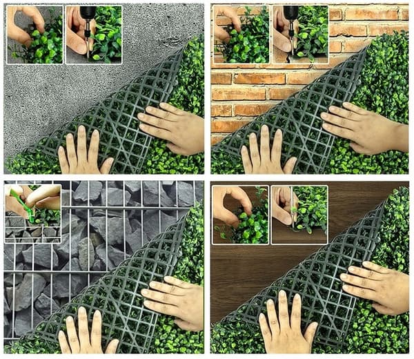 DEKORATIVT PANEL 50X50 BOXWOOD