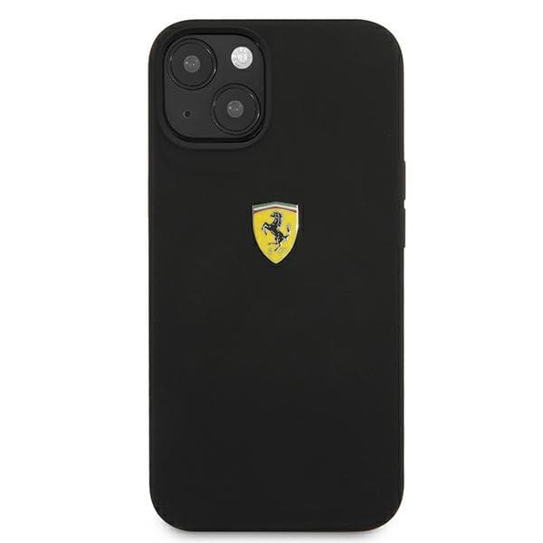 Ferrari FESSIHCP13SBK iPhone 13 mini5.4 sort/sort hårdt cover silikone