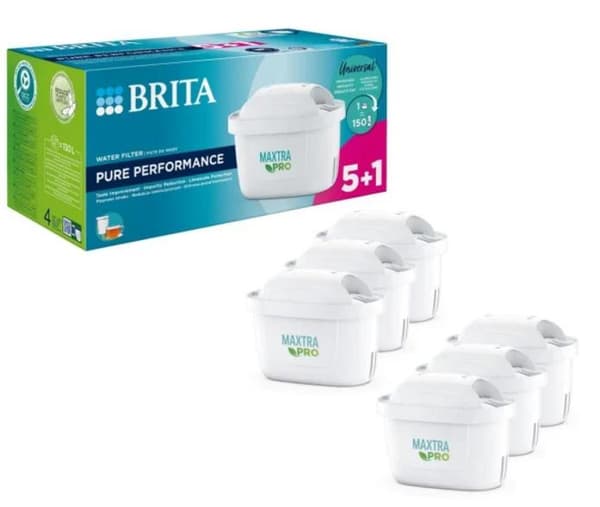 BRITA MAXTRA PRO Pure Performance -suodatinpatruunat 5+1 kpl
