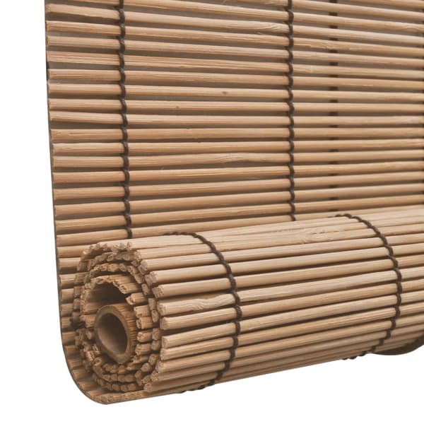 vidaXL Rullgardin i bambu, 140 x 220 cm, brun
