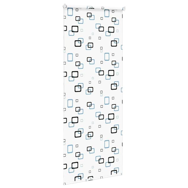 vidaXL Duschrullgardin 90x240 cm Tygbredd 86 cm