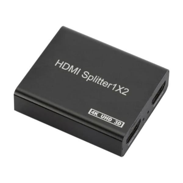 HDMI-splitter 1 til 2 2x 4K 2K 3D billedsplitter forgrener kloning