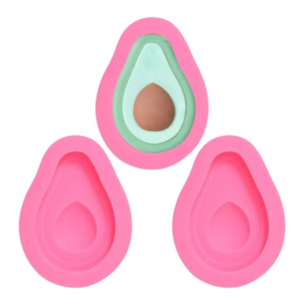 Silikone lysform - Avocado