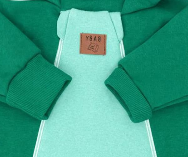 Babyoveralls 80 TO LYNLÅSE overgangs SPRING BOTTLE MINT
