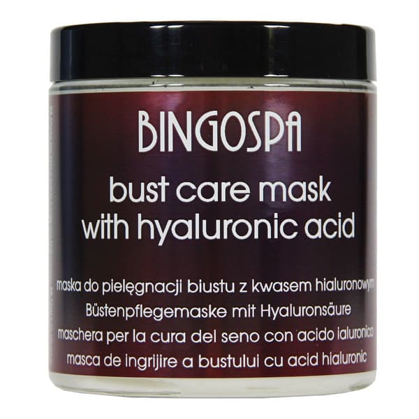 BINGOSPA busteplejemaske med hyaluronsyre
