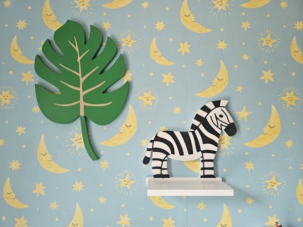 Zebra-hylde på Galaxy Savannah