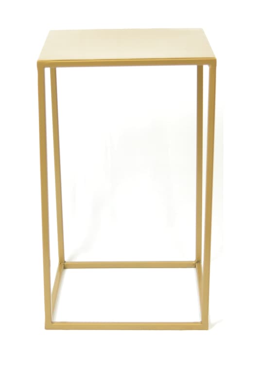 Parvimainen kukkateline 40 cm, kulta, metalliväri 363