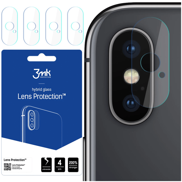 Apple iPhone X - 3mk linssinsuoja