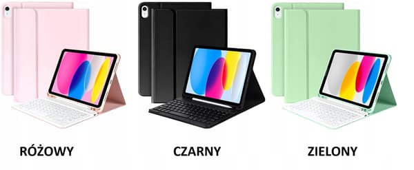 Fodral och tangentbord för Apple iPad 10.9 10:e generation 2022 och iPad 11:e generation 2025